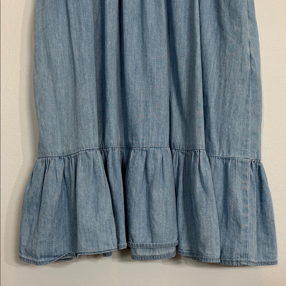 DownEast Denim Dress With Pockets - Picture 5 of 10